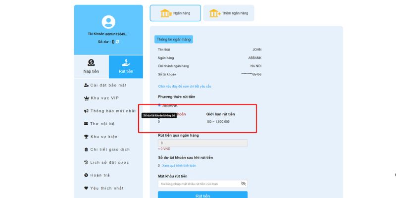Rút Tiền VMAX Nhanh Gọn Với Các Phương Thức Linh Hoạt 3 Điều kiện cần đáp ứng khi rút tiền VMAX